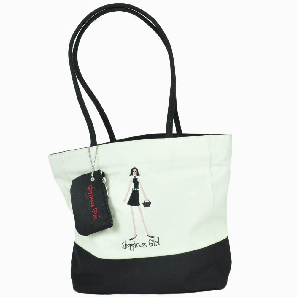 Shopping Girl Bag Shoulder Tote Handbag Fashion Purse Women Ladies Girls Pouch
