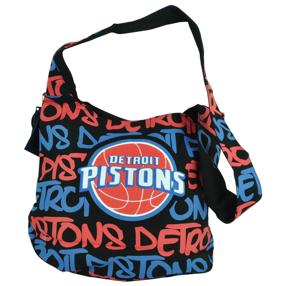 NBA Robin Ruth Detroit Pistons Round Shoulder Hand Bag Cross Body Purse Women