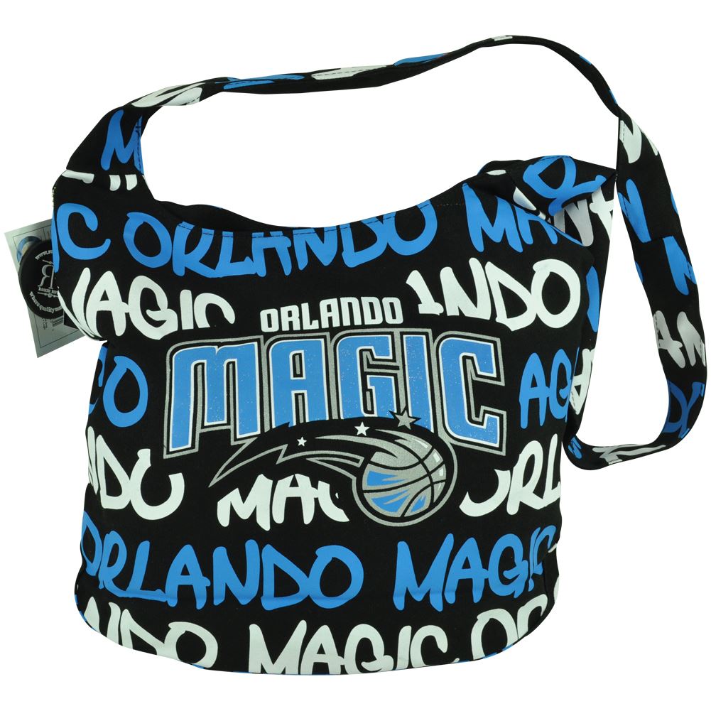 NBA Robin Ruth Orlando Magic Round Shoulder Hand Bag Cross Body Purse Women Blk