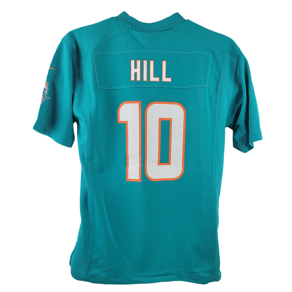 NFL Miami Dolphins Tyreek Hill #10 Teal Nike On Field Kids Youth Jersey