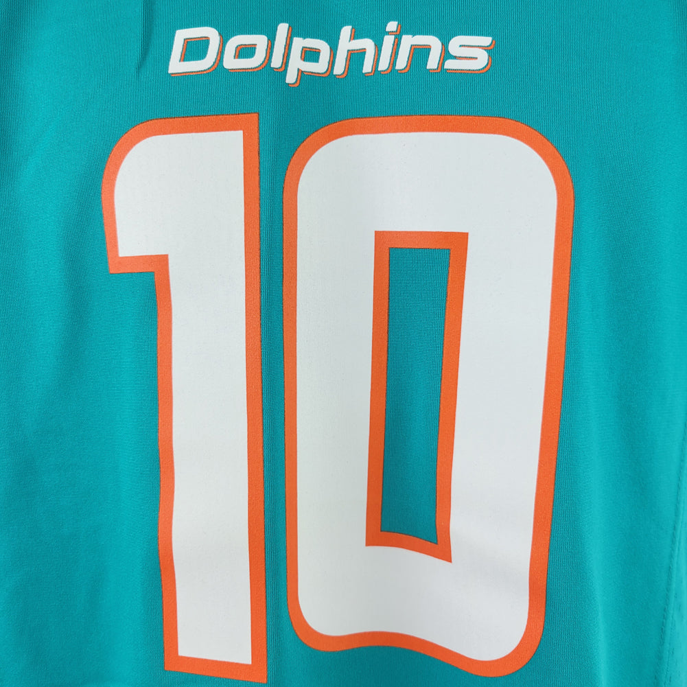 NFL Miami Dolphins Tyreek Hill #10 Teal Nike On Field Kids Youth Jersey