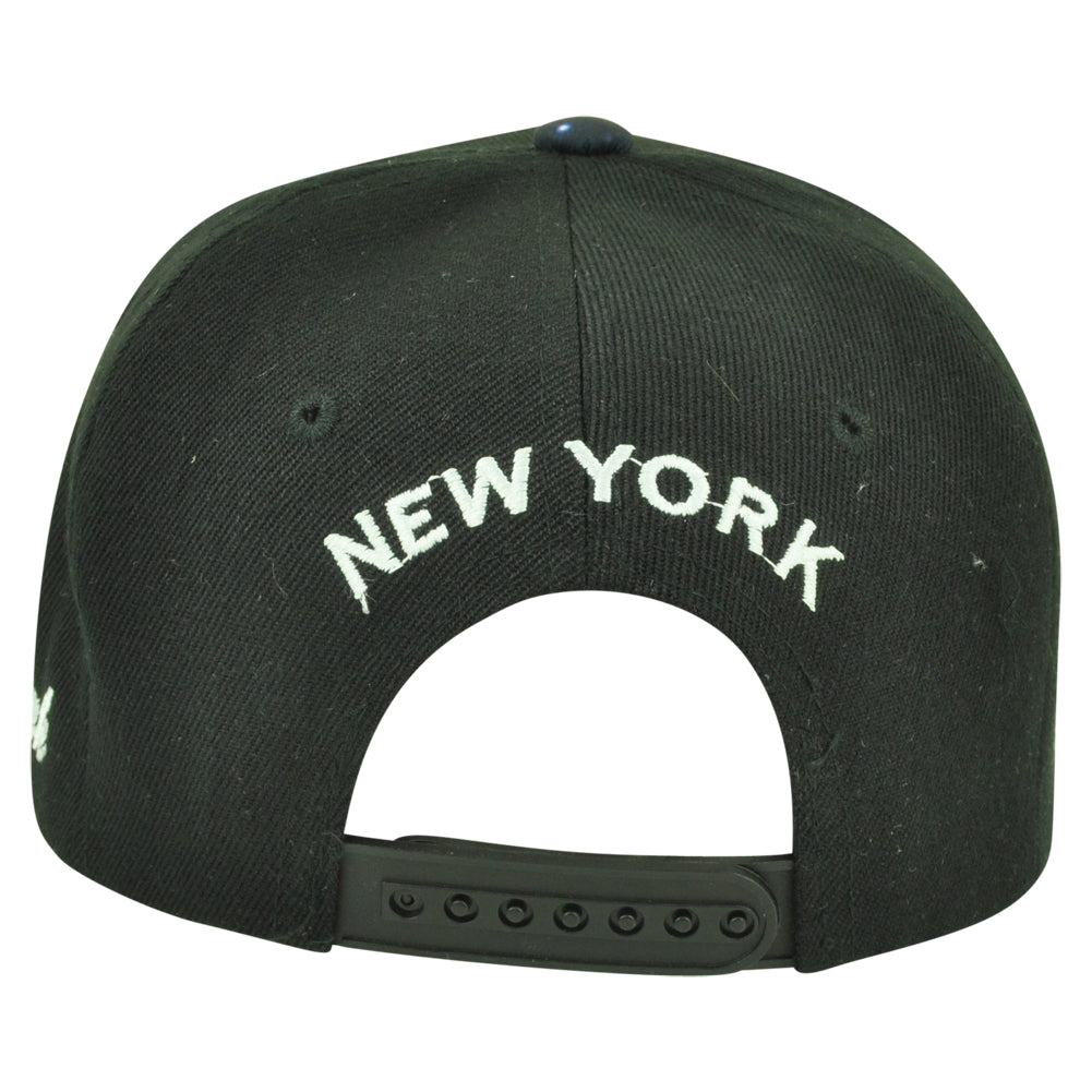 New York City NY NYC Galactic Sublimated Galaxy Flat Bill Snapback Black Hat Cap