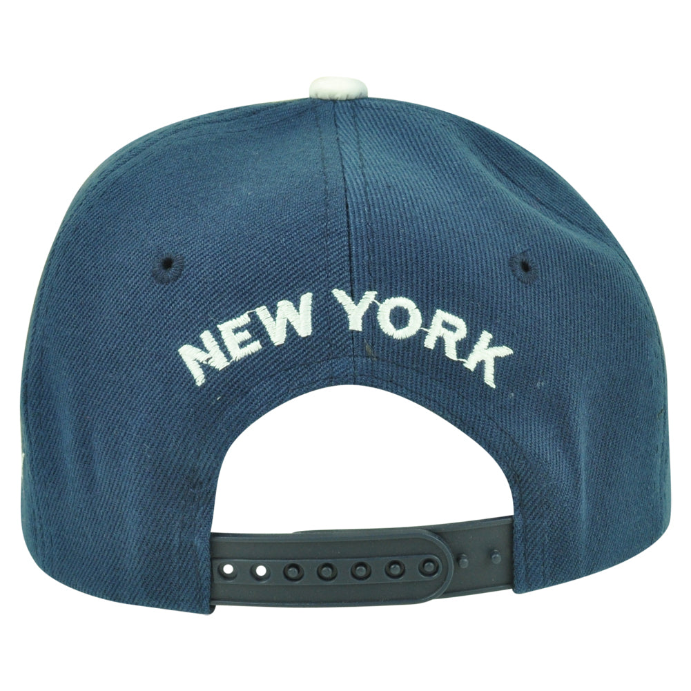 New York City NY NYC Galactic Sublimated Galaxy Flat Bill Snapback Navy Hat Cap