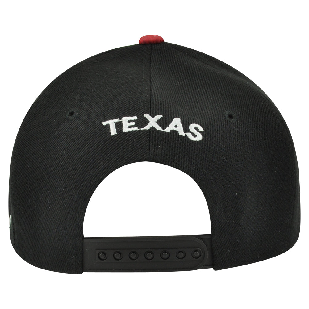 Texas State USA US Black Galactic Sublimated Galaxy Flat Bill Snapback Hat Cap