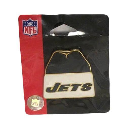 NFL NEW YORK JETS WHITE GREEN COLLECTIBLE VINTAGE PIN