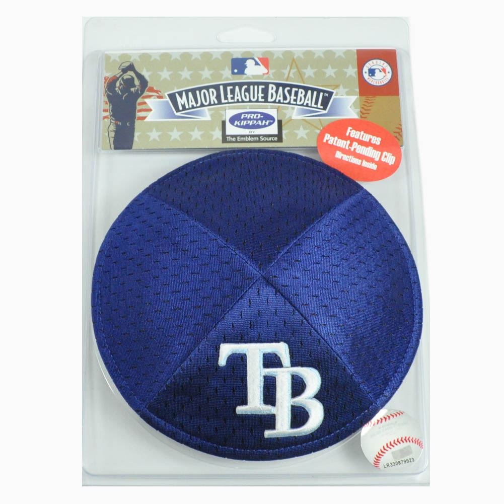 MLB Tampa Bay Devil Rays Clip Kippah Kippa Yamaka Jersey Mesh Licensed Yarmulke
