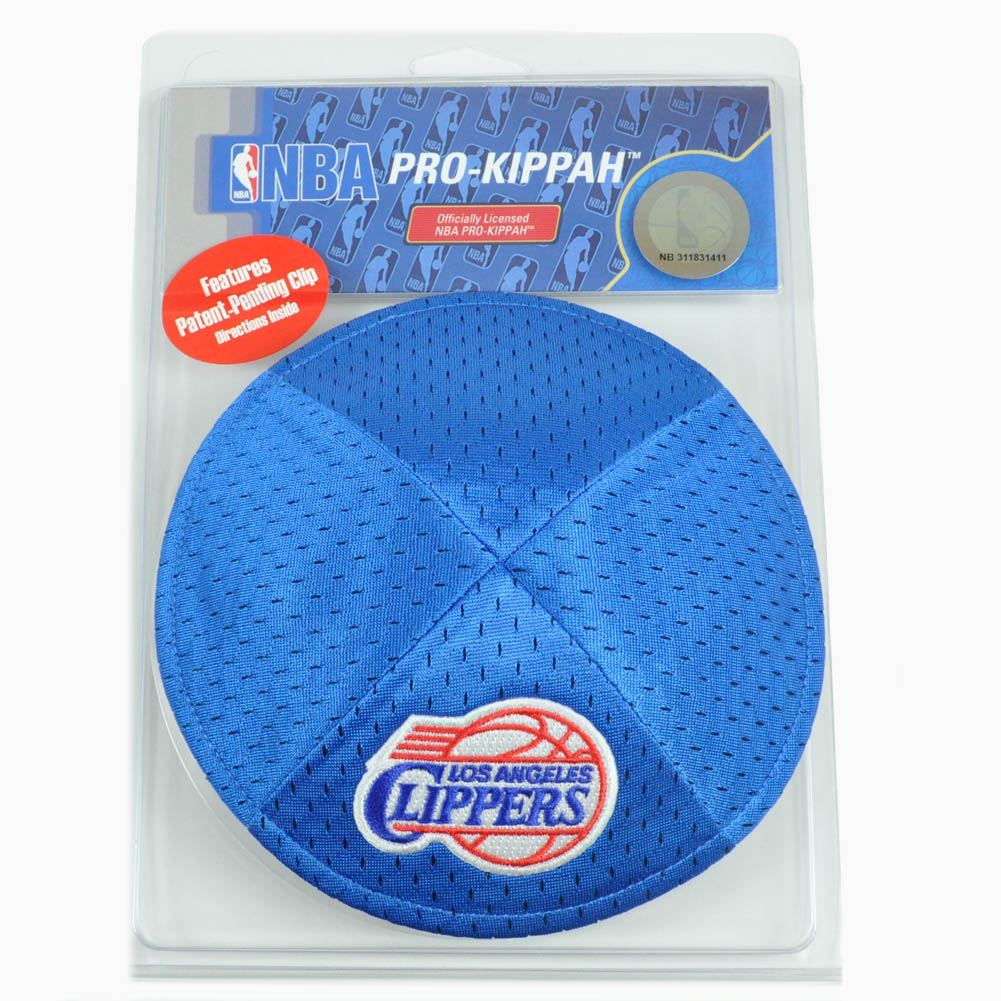 NBA Los Angeles Clippers Clip Pro Kippah Yamaka Jersey Mesh Licensed Yarmulke