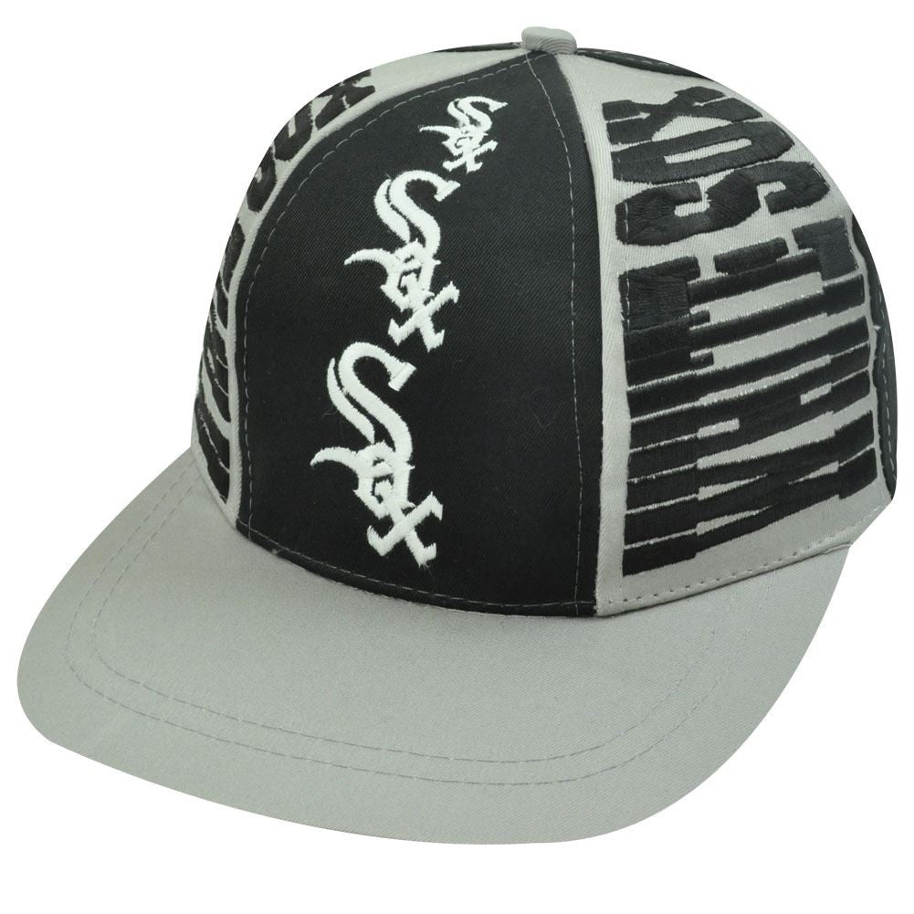 MLB Chicago White Sox Old School Snapback Vintage Triple Threat Hat Cap