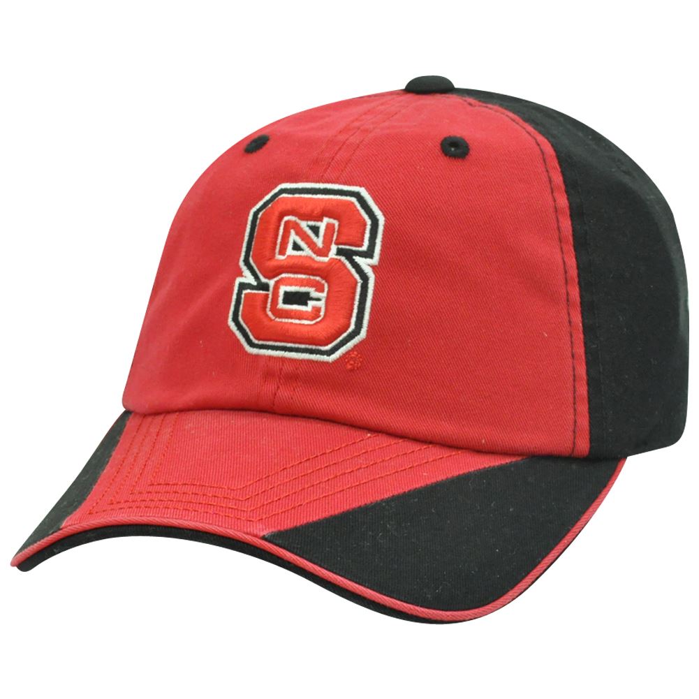 NCAA North Carolina State Wolfpack Flip Garment Wash Slouched Sun Buckle Hat Cap