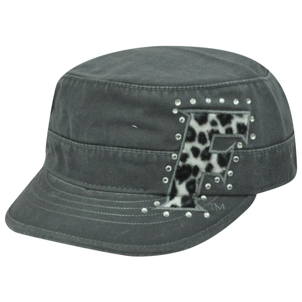 NCAA Florida Gators Ladies Boomer Cadet Fatigue Castro Hat Animal Faux Fur Grey