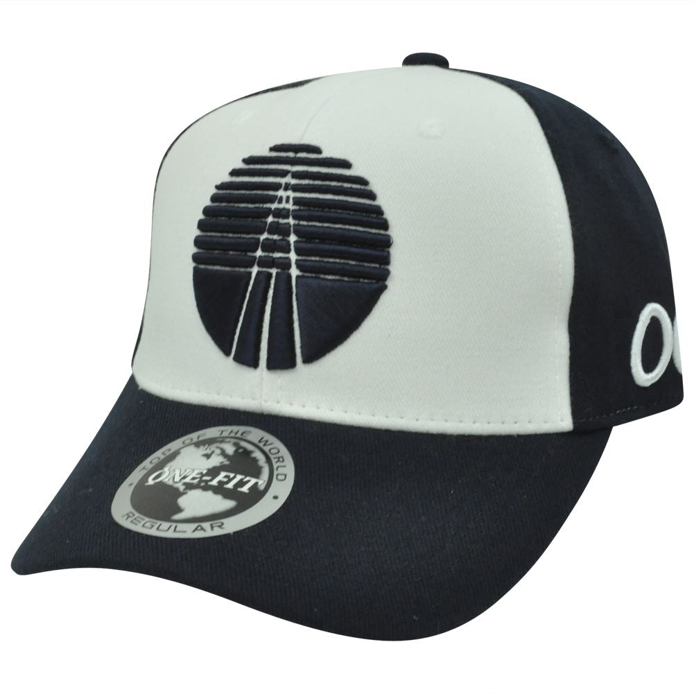 NCAA One Size Flex Fit Schoolcraft Ocelots Stretch Curved Bill Two Tone Hat Cap