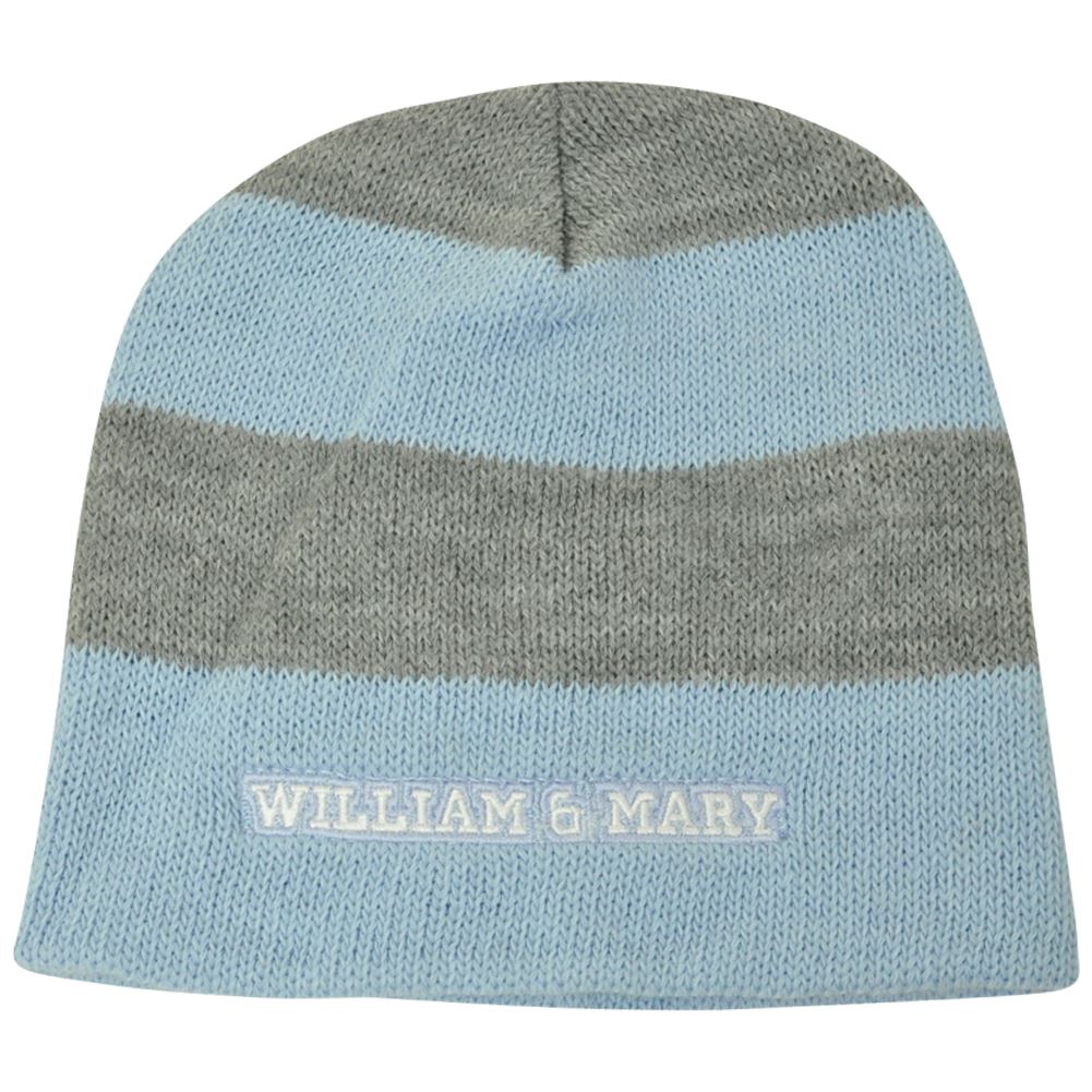 NCAA American Needle Women Ladies William & Mary Tribe Cuffless Knit Blue Hat