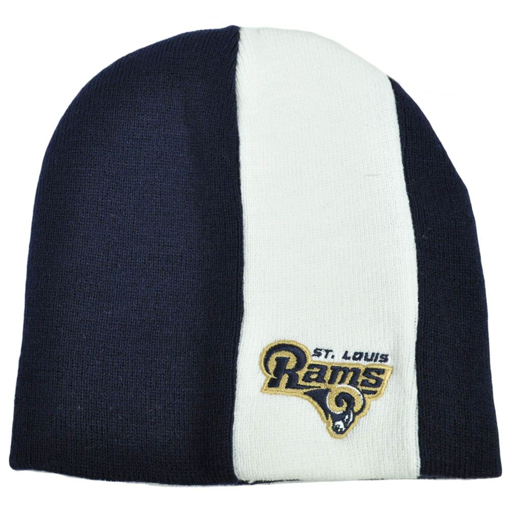 NFL Reebok Licensed Cuffless Skully St Louis Rams Acrylic Knit Winter Hat Toque