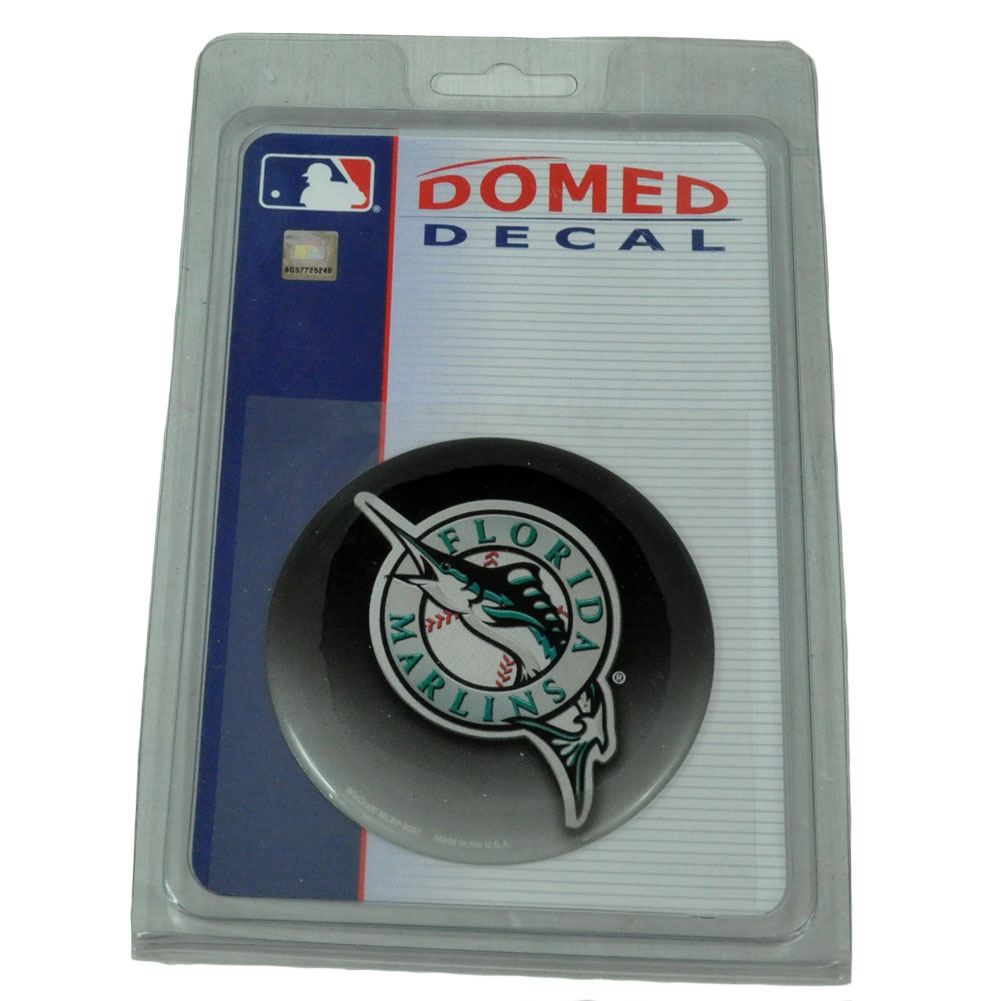 MLB Baseball Florida Marlins Logo Sticker Decal Licensed Collectible Memorabilia