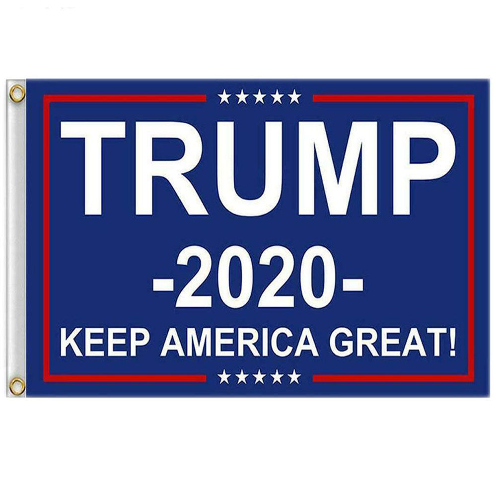 Trump For President 2020 Re Elect Keep America Great Flag 3x5 Poyester