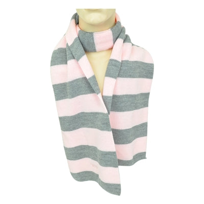 NCAA American Needle West Virginia Mountaineers Womens Ladies Striped Scarf Pink
