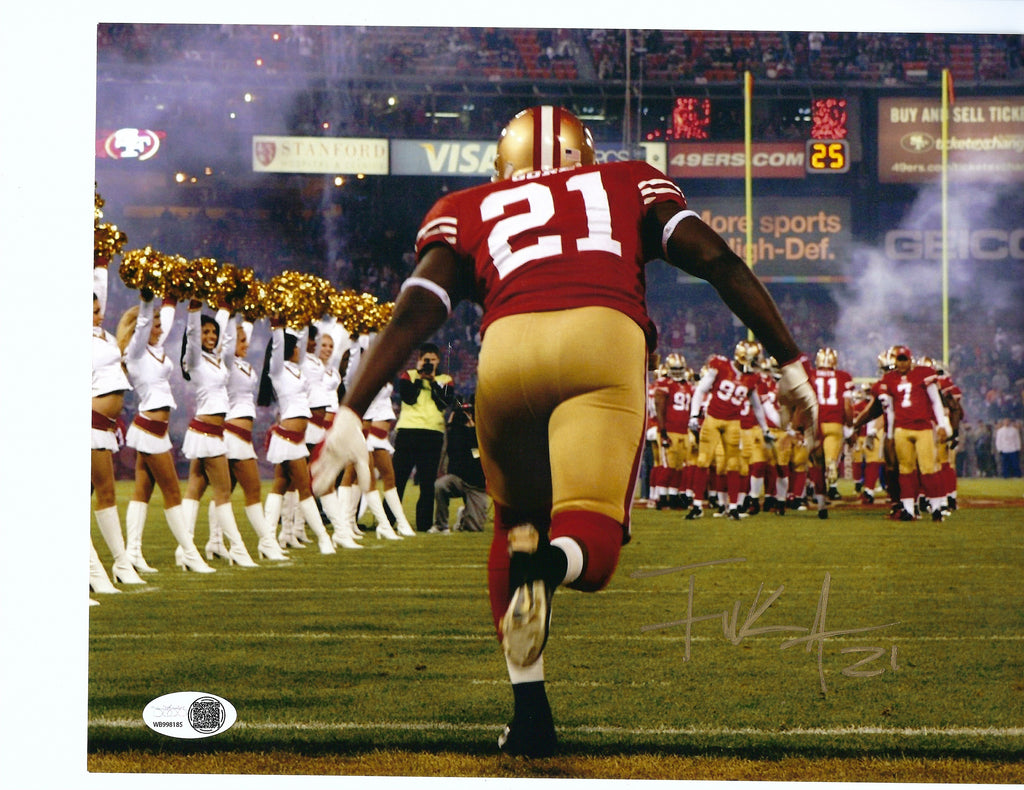 NFL San Francisco 49ers Frank Gore #21 8x10 Autographed Signed Picture JSA Field