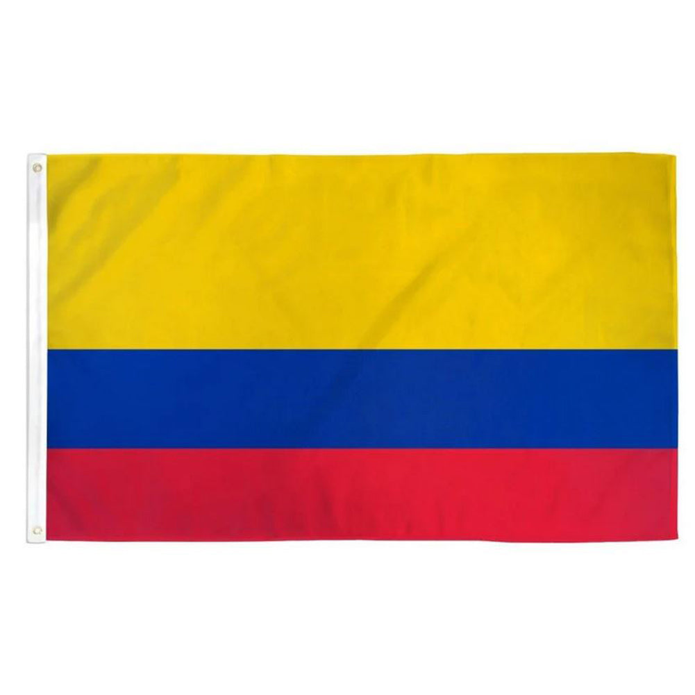 Colombia Country Decoration Soccer Fan Sports Polyester RN148714 3x5ft Poly Flag