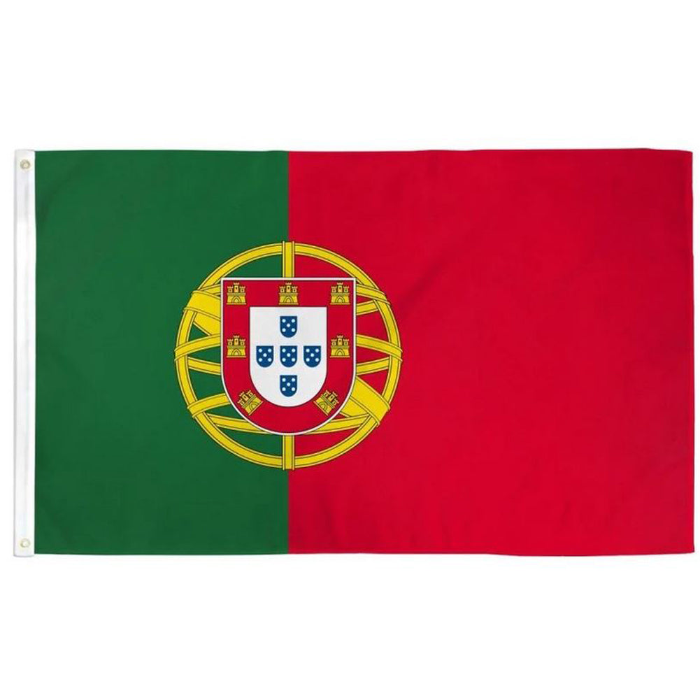 Portugal Country Decoration Soccer Fan Sports Polyester RN148714 3x5ft Poly Flag