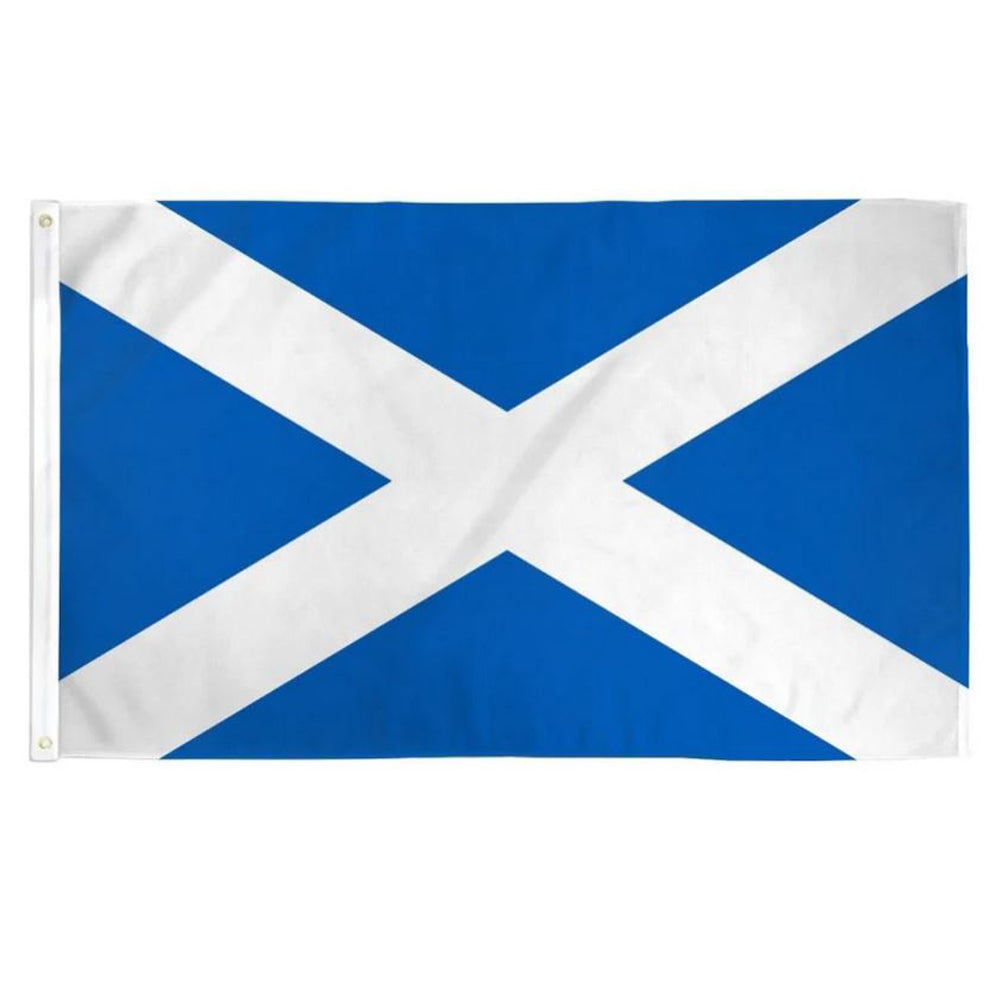 Scotland Country Decoration Soccer Fan Sports Polyester RN148714 3x5ft Poly Flag