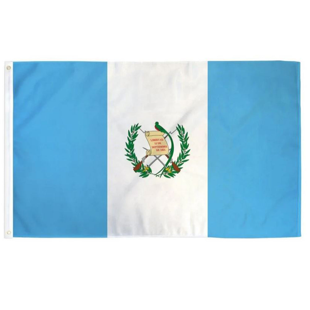 Guatemala Country Decoration Soccer Fan Sport Polyester RN148714 3x5ft Poly Flag