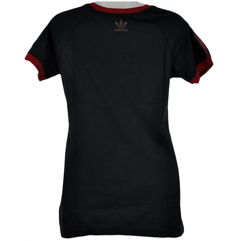 NBA Adidas Miami Heat Womens Ladies Black Tshirt Tee Basketball Final Champions