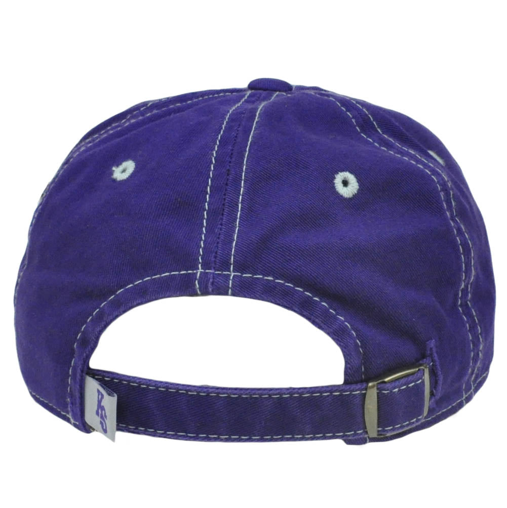 NCAA Platinum Garment Wash Slouched Fit Hat Cap Adjustable Kansas State Wildcats