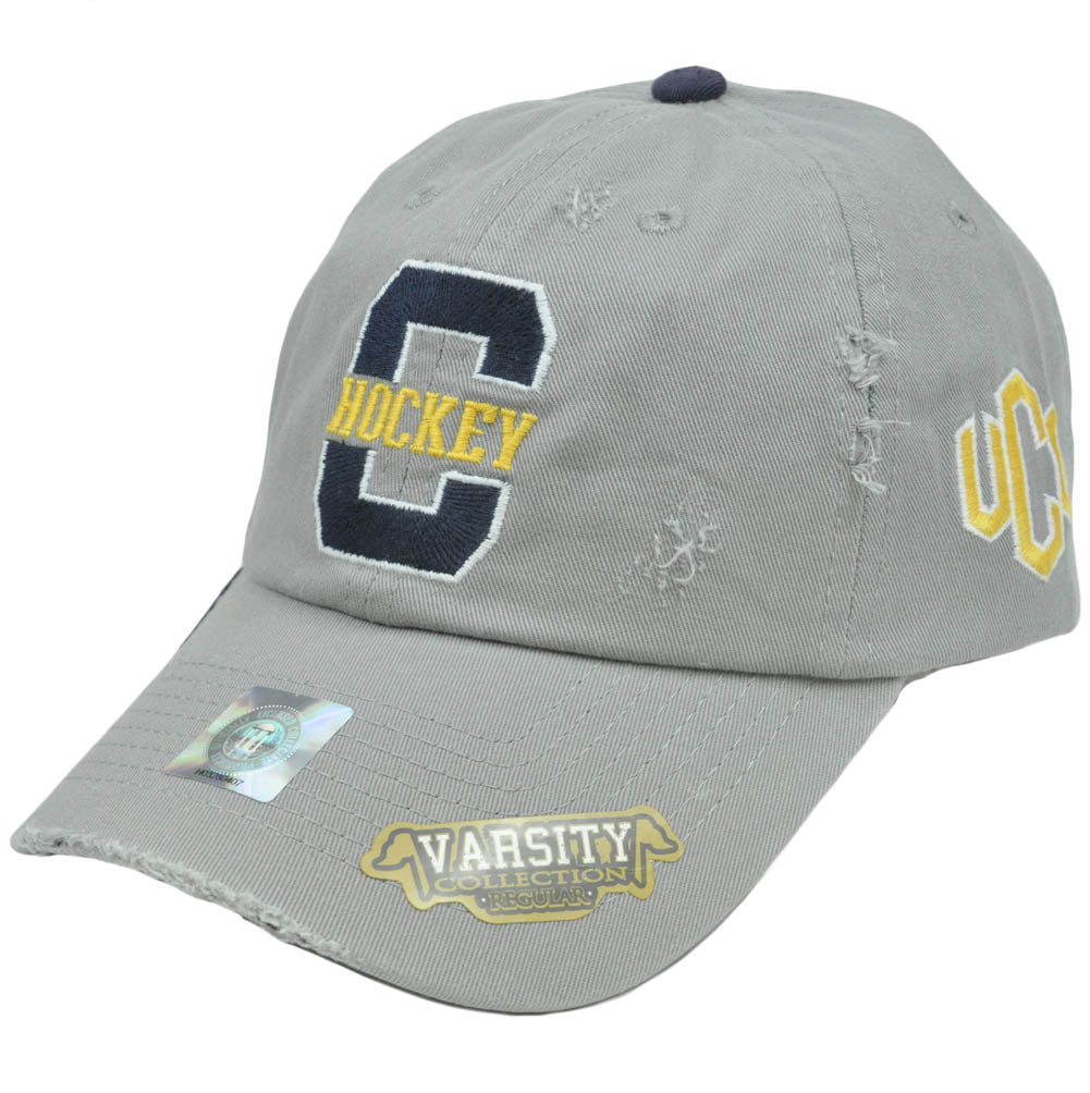 NCAA Central Oklahoma Bronchos Top of World Varsity Distressed Slouched Hat Cap