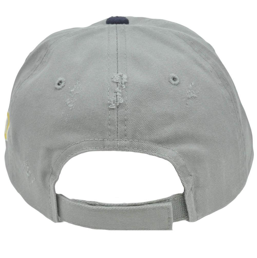 NCAA Central Oklahoma Bronchos Top of World Varsity Distressed Slouched Hat Cap