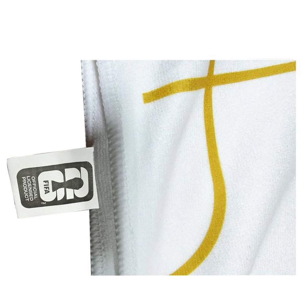 2026 Officially Licensed FIFA World Cup White Towel 30x60 Soccer Futbol Beach