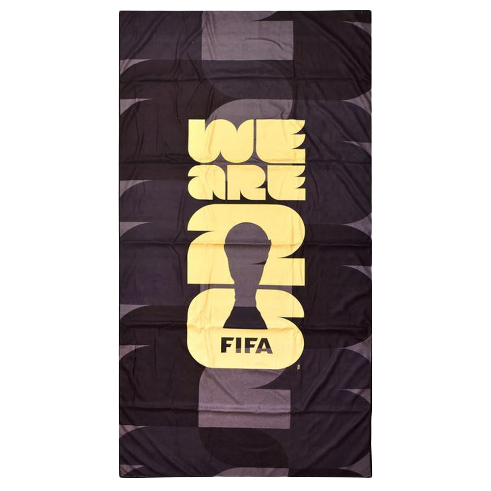 2026 Officially Licensed FIFA World Cup We Are Black Towel 30x60 Soccer Futbol