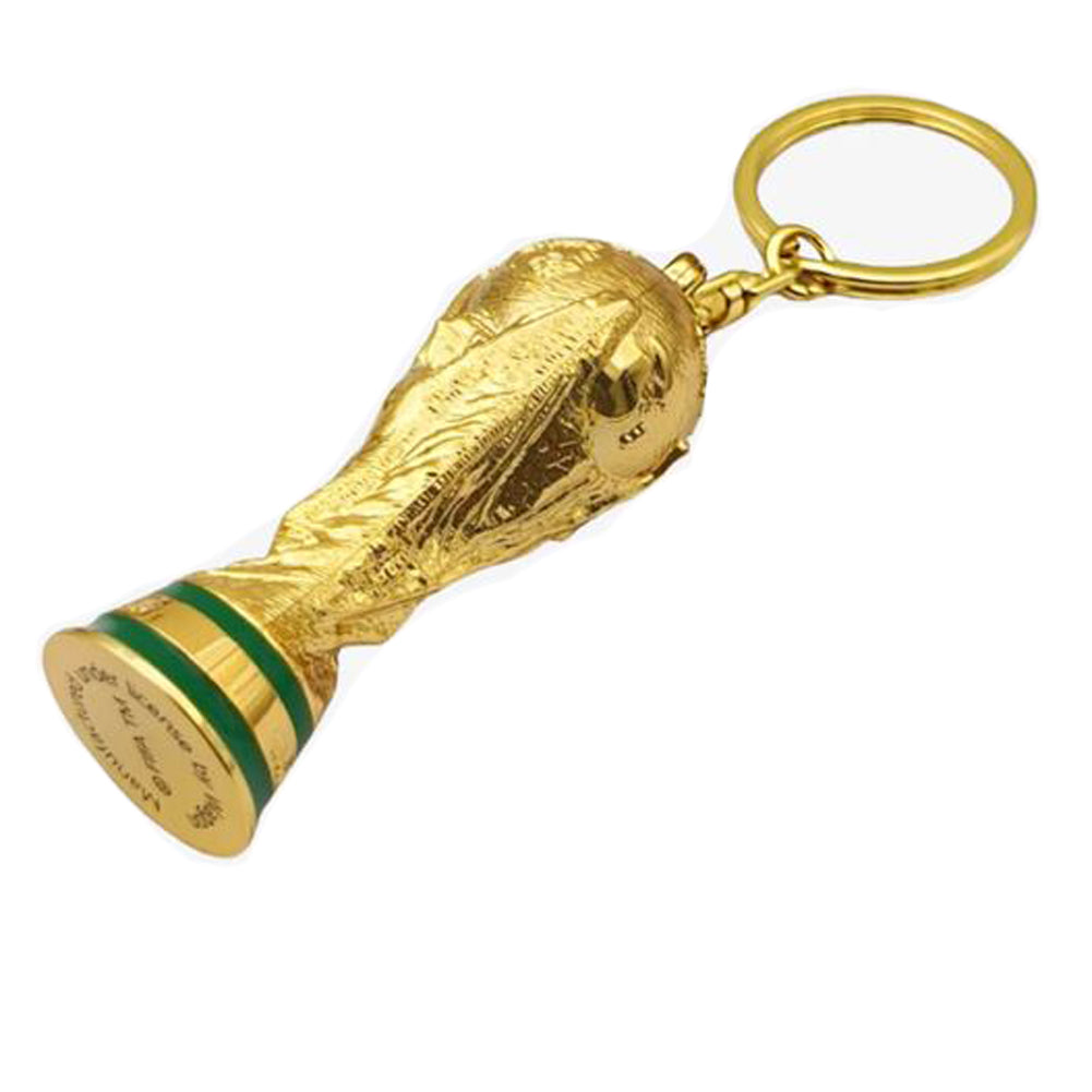 2026 Officially Licensed FIFA World Cup 3D Trophy Keychain 60mm Soccer Futbol