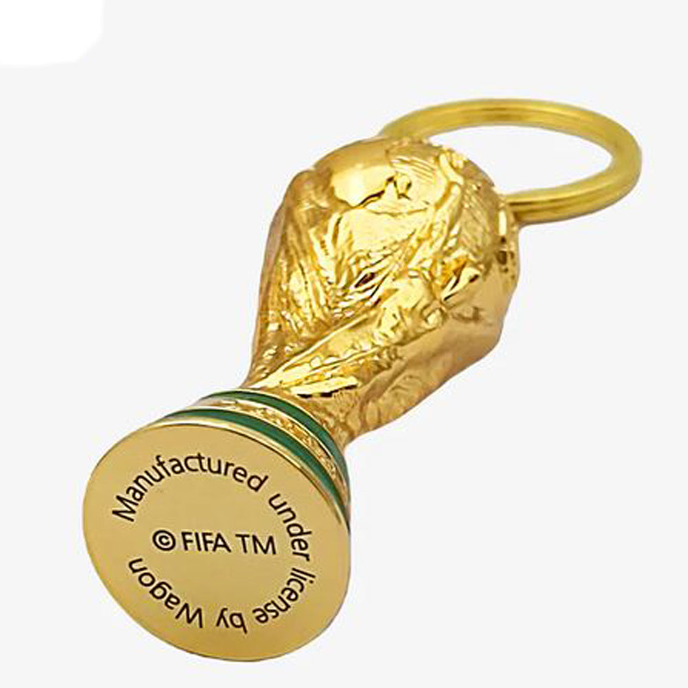 2026 Officially Licensed FIFA World Cup 3D Trophy Keychain 60mm Soccer Futbol